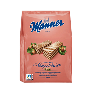 Вафли Manner Hazelnut Cream Filled с ореховым кремом 400 г-2-mywatershop.com.ua