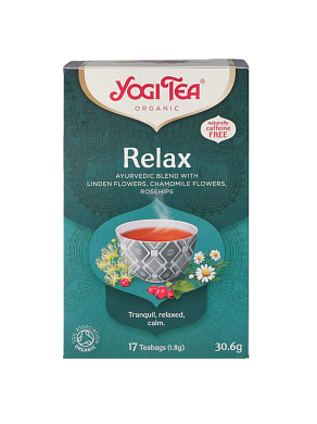 Чай трав&rsquo;яний Yogi Tea з прянощами Релакс 30,6 г — фото 1