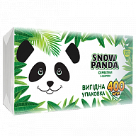 Серветки столові Сніжна Панда 400 шт-1-mywatershop.com.ua