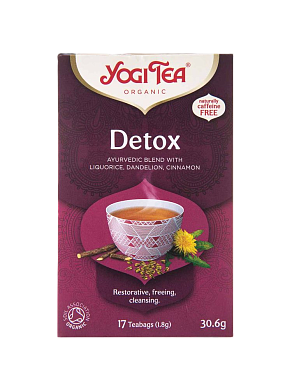 Чай трав&rsquo;яний Yogi Tea з прянощами Детокс 30,6 г — фото 1