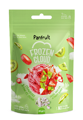 Сублимированное мороженое Panfruit Клубника-киви 20 г — фото 1
