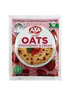 Каша AХА со сливками и клубникой 40 г &times; 20 шт-6-mywatershop.com.ua