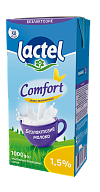 Молоко Lactel безлактозное 1.5% 1 л-6-mywatershop.com.ua