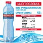 Миргородська 0,5 л сильногазована вода — фото 2
