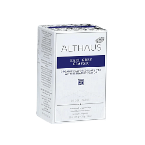 Чай Althaus Deli Packs BIO Earl Grey Classic (20 пак) — фото 1