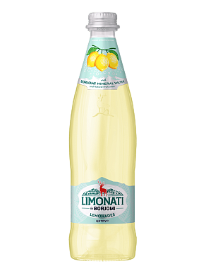 Лимонад Borjomi Limonati Цитрус 0,5 л сильногазований напій — фото 3