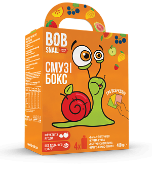 Набор продукции "Смузи Бокс с Комиксом" Bob Snail 480 г — фото 2