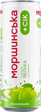 Моршинская со вкусом Яблока 0,33 л негазированный напиток — фото 5