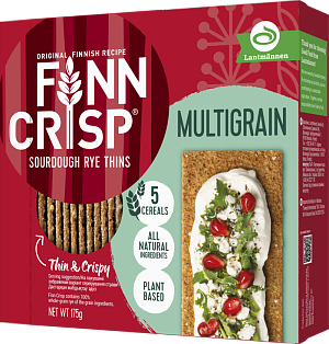 Сухарики Finn Crisp Multigrain з декількох видів зерна 175 г — фото 1