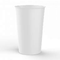 Бумажный стакан белый 340 мл (100 шт/уп)-5-mywatershop.com.ua