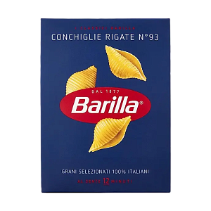 Макароны Barilla Conchiglie Rigate №93 500 г — фото 1