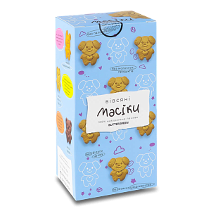 Печиво вівсяне Масіки Buttergreen 120 г — фото 1