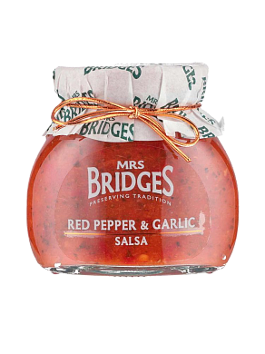 Сальса Mrs Bridges червоний перець та часник 200 г — фото 1