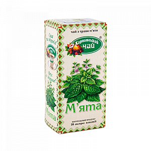 Чай Карпатський М`ята (20 пак) — фото 1
