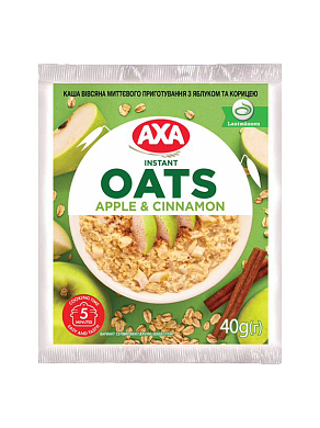 Каша АХА с ябоком и корицей 40 г х 20 шт — фото 1