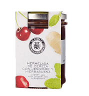 Вишневий джем La Chinata з імбиром і м'ятою 210 г-2-mywatershop.com.ua