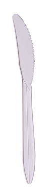 Нож одноразовый биоразлагаемый из кукурузного крахмала 160 мм (50 шт/уп) — фото 1