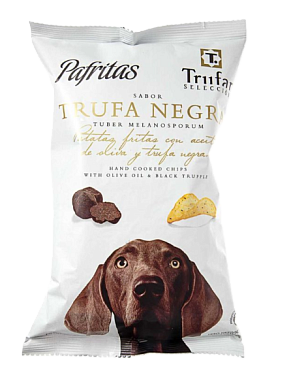 Чипсы картофельные Pafritas с черным трюфелем 100 г — фото 1