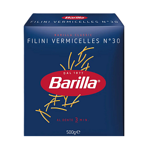 Макароны Barilla Filini Vermicelles №30 500 г — фото 1