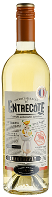 Вино Gourmet P&egrave;re & Fils Entrec&ocirc;te Chardonnay виноградное натуральное сухое белое 0,75 л — фото 1
