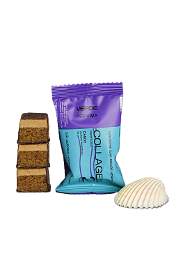 Набір цукерок Verde з колагеном «Collagen Мигдаль-Марципан» 75 г — фото 3