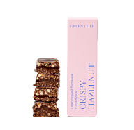 Батончик Green Chef с фундуком Crispy Hazelnut 50 г-6-mywatershop.com.ua