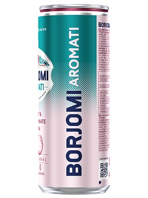 Borjomi Aromati з ароматом Вишні та Гранату 0,33 л сильногазований напій — фото 5
