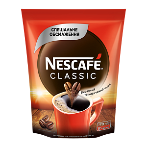 Кофе растворимый Nescafe Classic гранулированный 170 г — фото 1