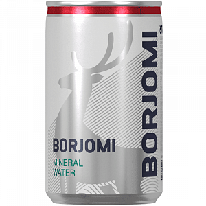 Borjomi 0,15 л сильногазована вода у банці — фото 4