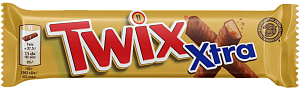 Батончик шоколадний Twix Xtra 75 г — фото 1