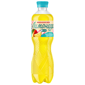Моршинська Лимонада зі смаком тропічних фруктів 0,5 л соковмісний середньогазований напій — фото 5