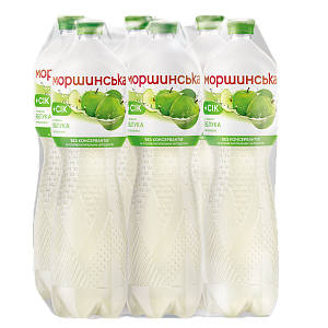 Моршинская со вкусом Яблока 1,5 л негазированный напиток — фото 3