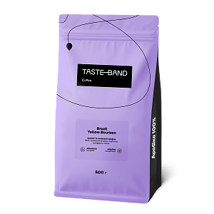 Кава в зернах Taste Band Brazil Yellow Bourbon 500 г — фото 1
