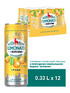 Лимонад Borjomi Limonati Груша 0,33 л сильногазований напій-7-mywatershop.com.ua