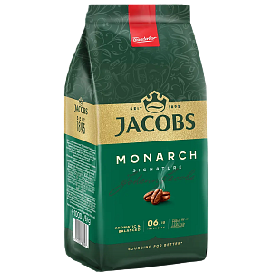 Кофе в зернах Jacobs Monarch 1 кг — фото 2