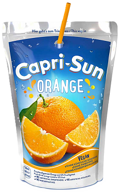 Напиток сокосодержащий Capri-Sun Апельсиновый 0,2 л — фото 1