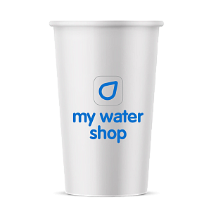 Паперовий стакан брендований 340 мл (100шт/уп) — фото 1