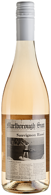 Вино Marlborough Sun Sauvignon Rose виноградное натуральное сухое розовое 0,75 л — фото 1