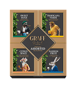 Чай зеленый байховый Graff Ассорти чайных вкусов 48 г-4-mywatershop.com.ua
