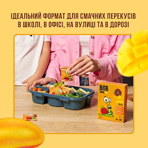 Натуральные фруктовые Конфеты "Манго" Bob Snail 100 г — фото 3