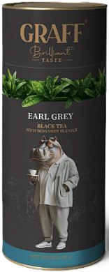 Чай черный байховый Graff Ерлгрей 80 г — фото 1
