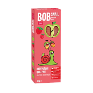 Натуральні фруктові Цукерки "Яблуко-Полуниця" Bоb Snail 30 г-2-mywatershop.com.ua