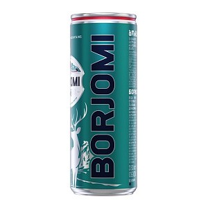 Borjomi 0,33 л сильногазированная вода в банке — фото 5