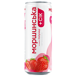 Моршинская со вкусом Клубники 0,33 л негазированный напиток — фото 5