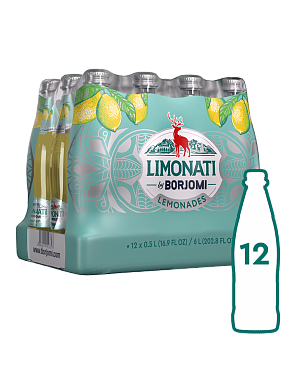 Лимонад Borjomi Limonati Цитрус 0,5 л сильногазований напій — фото 2
