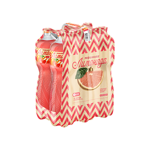 Моршинська Лимонада зі смаком грейпфрута 1,5 л соковмісний середньогазований напій Xmas limited edition — фото 4