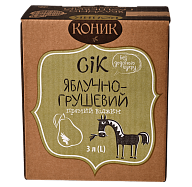 Сок Коник яблочно-грушевый 3 л-2-mywatershop.com.ua