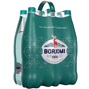 Borjomi 1,25 л сильногазована вода — фото 2