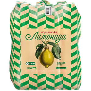 Моршинська Лимонада Мохіто 1,5 л соковмісний середньогазований напій Xmas limited edition — фото 5