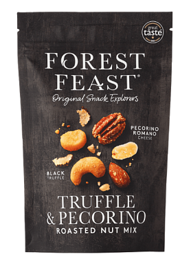 Смесь обжаренных ореховых ядер и арахиса Forest Feast Трюфель и Пекорино 120 г — фото 1